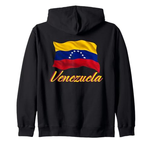Venezolanische Flagge Venezuelas Damen Kinder Kapuzenjacke von Venezuelan Heritage Clothing & Gifts