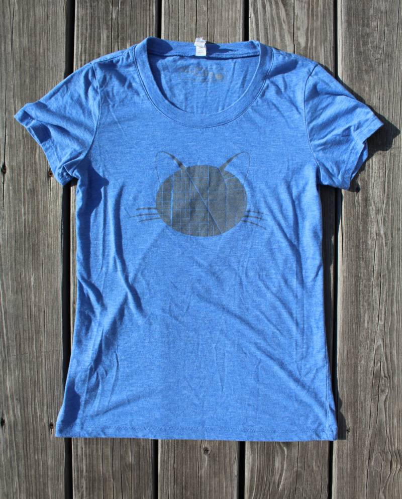 Katze-Karte T-Shirt Damen Katze-Karte T-Shirt Damen von VeniCity