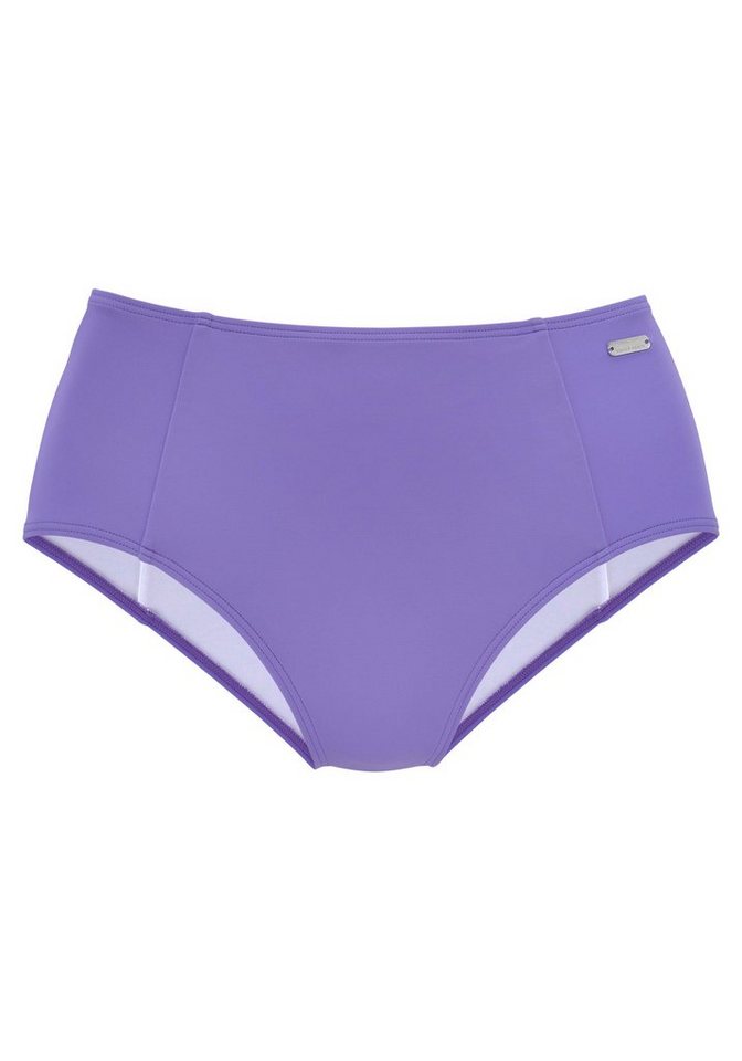 Venice Beach Highwaist-Bikini-Hose Planet in angesagter Schnittform von Venice Beach