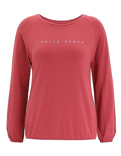 Venice Beach Longsleeve für Damen für Sport & Freizeit Rylee L, deep red von Venice Beach