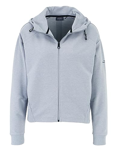 Venice Beach Sport-Sweatjacke für Damen mit Kapuze MILANE L, soft steel von Venice Beach