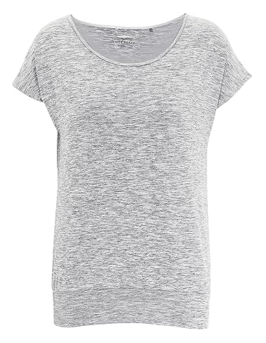 Venice Beach Sport-T-Shirt für Damen mit lockerer Schnittform und Bund am Saum RIAMEE 3XL, Coal B Melange von Venice Beach