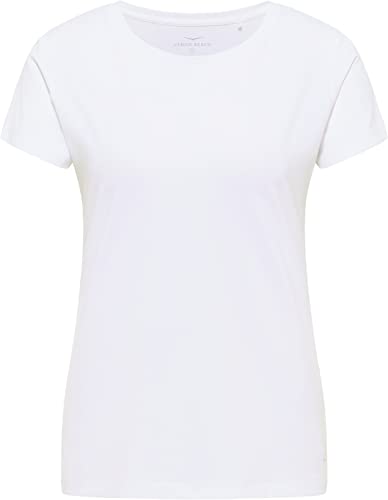 Venice Beach Sport-T-Shirt für Damen mit schmaler Schnittform und V-Ausschnitt Deanna M, White von Venice Beach