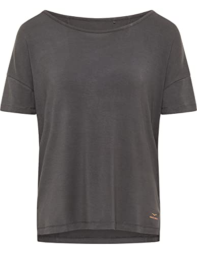 Venice Beach Sport-T-Shirt für Damen mit weiter Schnittform und Rundhalsausschnitt DEVYANI M, Obsidian von Venice Beach