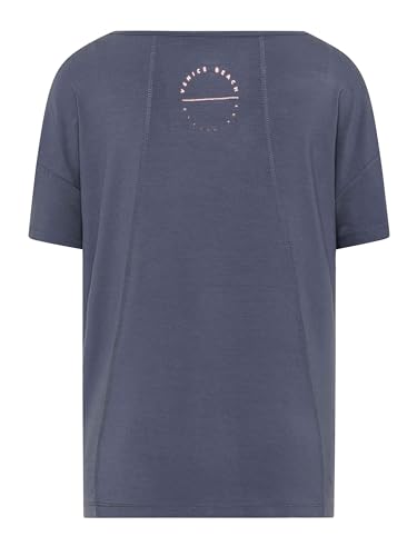 Venice Beach Sport-T-Shirt für Damen mit weiter Schnittform und Rundhalsausschnitt DEVYANI S, Blue Smoke von Venice Beach