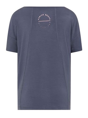 Venice Beach Sport-T-Shirt für Damen mit weiter Schnittform und Rundhalsausschnitt DEVYANI XL, Blue Smoke von Venice Beach