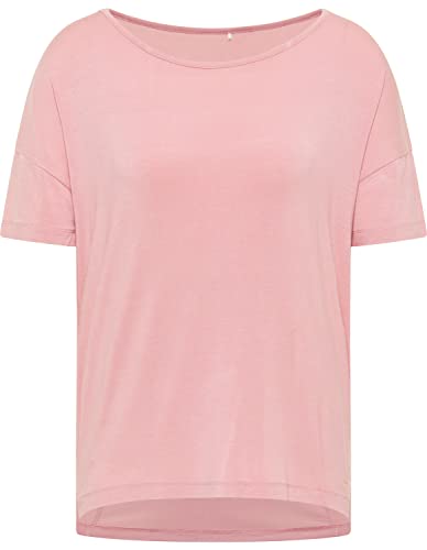 Venice Beach Sport-T-Shirt für Damen mit weiter Schnittform und Rundhalsausschnitt DEVYANI XL, Rose von Venice Beach