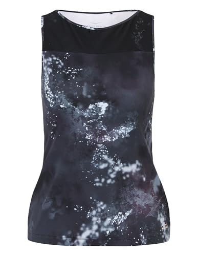 Venice Beach Sport-Top mit gerader Schnittform und Rundhalsausschnitt Cory L, AOP Gloomy Night von Venice Beach