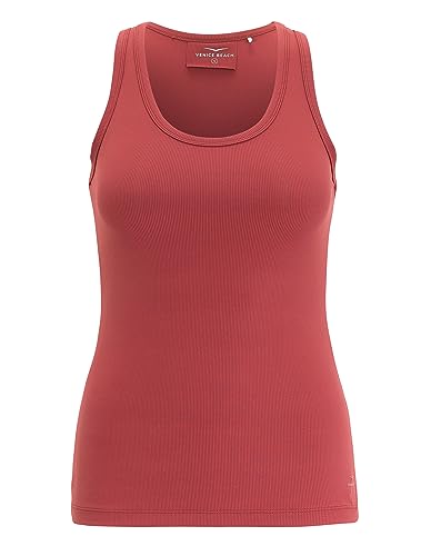 Venice Beach Sport-Top mit körpernaher Schnittform und schmalen Trägern Brenda XL, deep red von Venice Beach