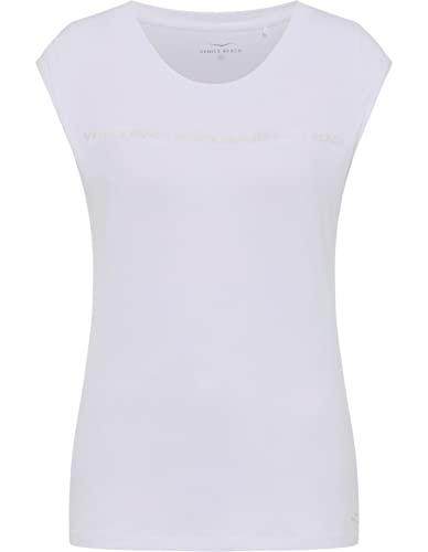 Venice Beach Sport-T-Shirt für Damen mit kurzen Ärmeln und Rundhalsausschnitt Ruthie L, White von Venice Beach