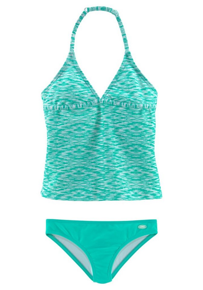 Venice Beach Tankini in Melange-Optik von Venice Beach