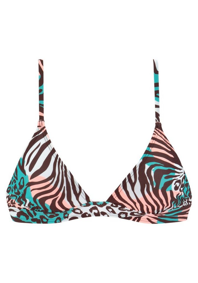 Venice Beach Triangel-Bikini-Top Maia, in trendigem Druck von Venice Beach