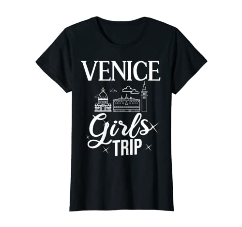 Damen Venedig Italien City Trip Skyline Karte Reise T-Shirt Damen Venedig Italien City Trip Skyline Karte Reise T-Shirt von Venice Italy