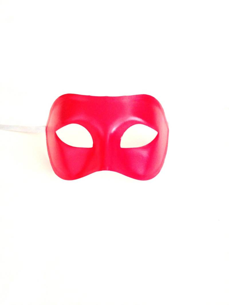 Rote Maskenmaske "Colombina" Rote Maskenmaske "Colombina" von VeniceBuysMasks