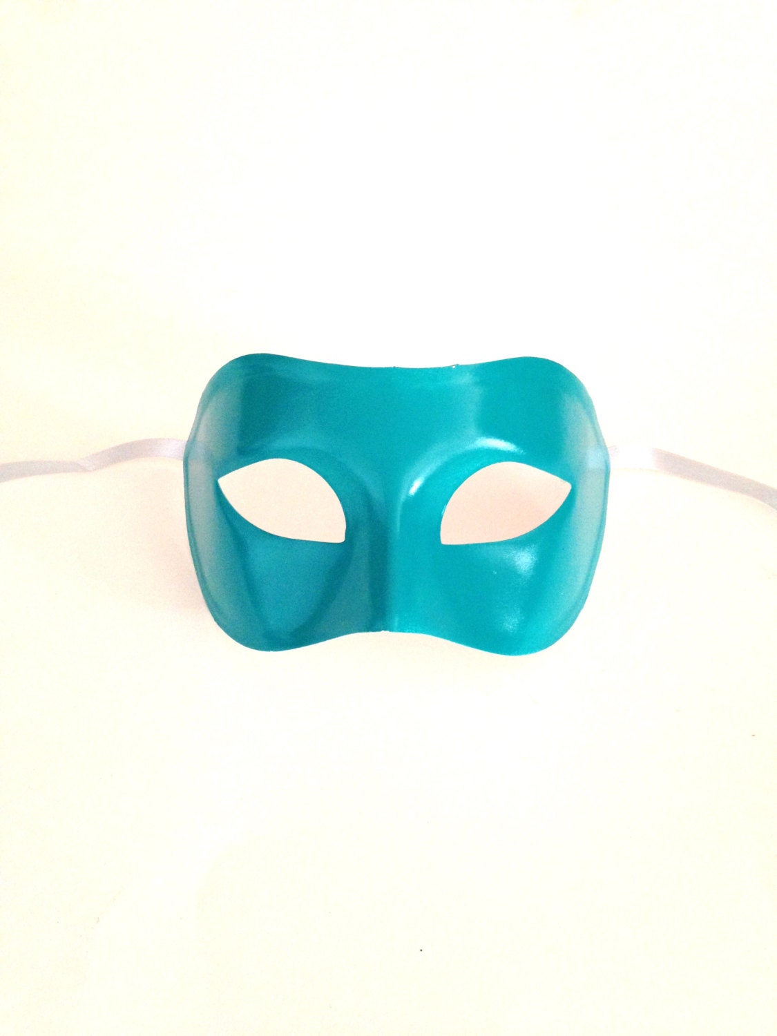 Türkis Masquerade "Colombina" Maske von VeniceBuysMasks