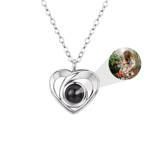Kette Mit Foto Im Inneren, Kette Mit Bild ,Personalisierte Fotoprojektions-Halskette Aus S925-Silber FüR Frauen, Einzigartige Geschenke Zum Muttertag, Geburtstag, Freundschaft, Jahrestag, Gedenkgesche Kette Mit Foto Im Inneren, Kette Mit Bild ,Personalisierte Fotoprojektions-Halskette Aus S925-Silber FüR Frauen, Einzigartige Geschenke Zum Muttertag, Geburtstag, Freundschaft, Jahrestag, Gedenkgesche von Vennliebe