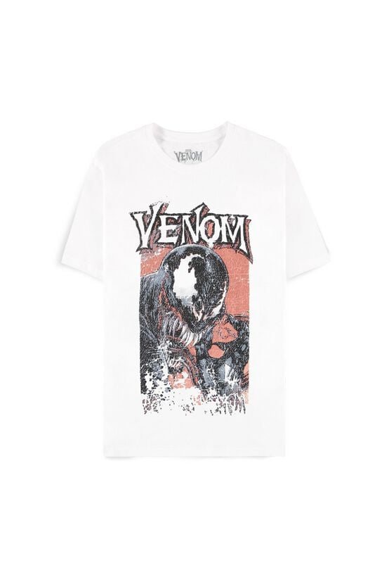 Venom (Marvel) Destroyed T-Shirt weiß in XXL von Venom (Marvel)