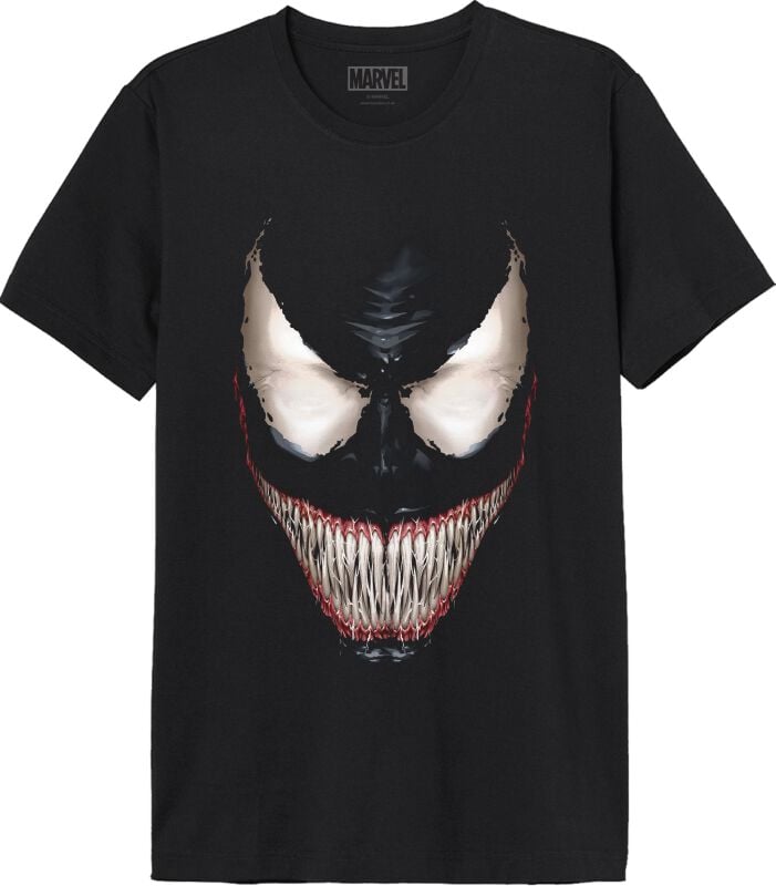 Venom (Marvel) - Marvel T-Shirt - Venom Smile - S bis XXL - für Männer - Größe XXL - schwarz  - Lizenzierter Fanartikel von Venom (Marvel)