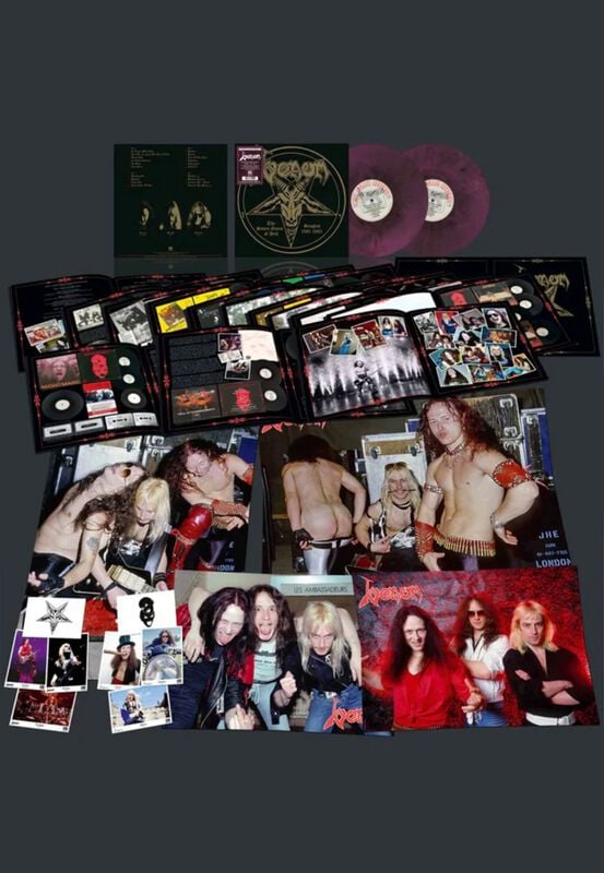 The seven gates of hell - Singles von Venom - 2-LP (Coloured, Limited Edition, Re-Release, Standard) von Venom
