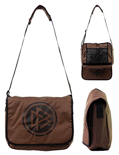 Offizielle DFB Retro Schultertasche - Messanger Bag in braun Lizenzprodukt von Ventana