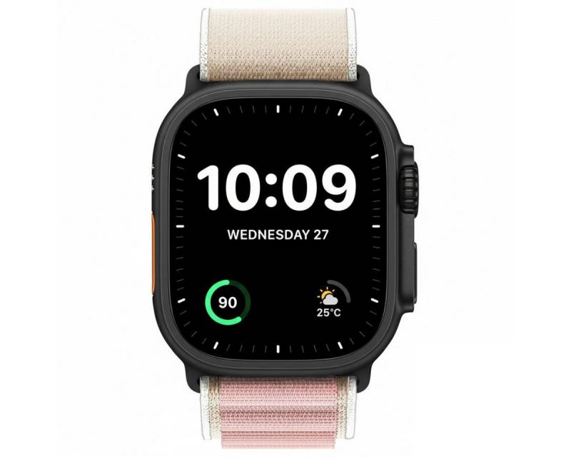 Ventarent Smartwatch-Armband Apple Watch Ultra Alpine Armband Band 42mm/44mm/45mm/46mm/49mm, Nylon Sport Armband Band für Apple Watch Ultra 1 2 und 3 von Ventarent