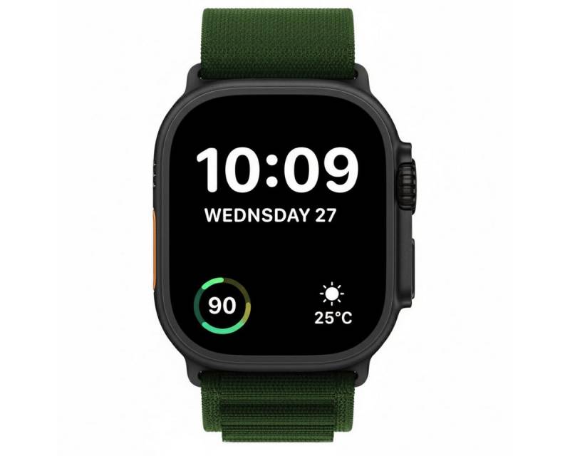 Ventarent Smartwatch-Armband Apple Watch Ultra Alpine Armband Band 42mm/44mm/45mm/46mm/49mm, Nylon Sport Armband Band für Apple Watch Ultra 1 2 und 3 von Ventarent