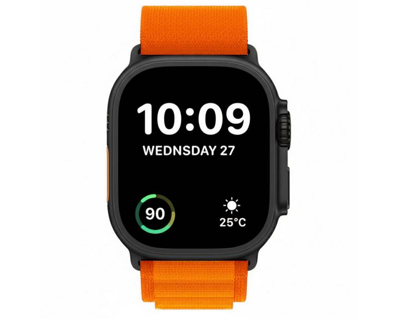 Ventarent Smartwatch-Armband Apple Watch Ultra Alpine Armband Band 42mm/44mm/45mm/46mm/49mm, Nylon Sport Armband Band für Apple Watch Ultra 1 2 und 3 von Ventarent