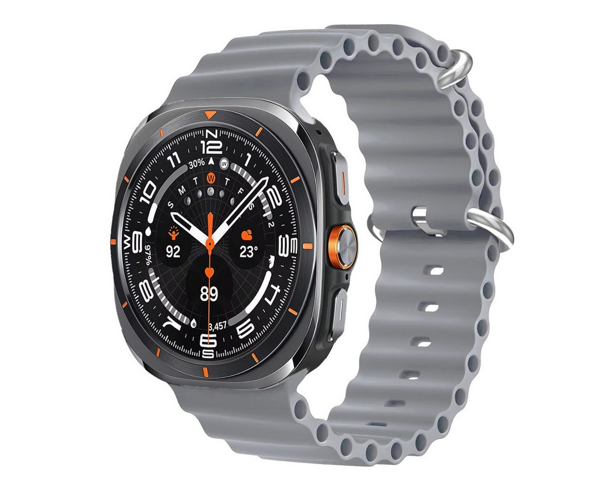 Ventarent Smartwatch-Armband Apple Watch Ultra Ocean Armband Band 42mm/44mm/45mm/46mm/49mm, Silikon Armband Band für Apple Watch Ultra 1 2 und 3 von Ventarent