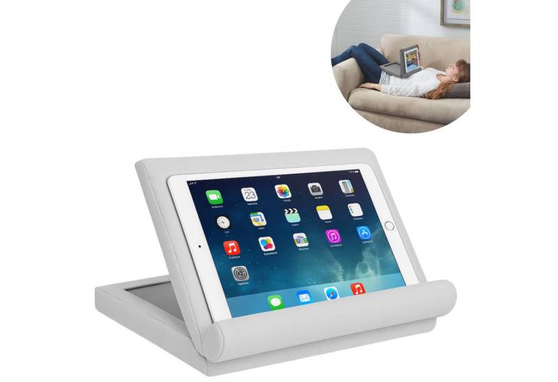 Venteo Buchkissen Pillow Pad, Spar Set, 1-tlg., 1er oder 2er Pack, Lesekissen & Tablet Kissen, klappbar, mehreren Winkeln von Venteo