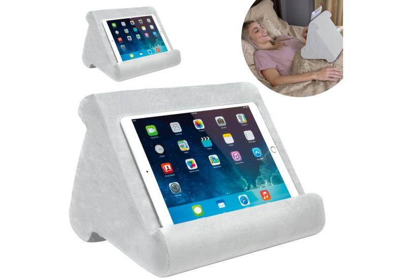 Venteo Buchkissen Support Pillow Pad, Spar Set, 2-tlg., 1er oder 2er Pack, Lesekissen und Tablet Kissen, wendbar, 3 Positionen von Venteo