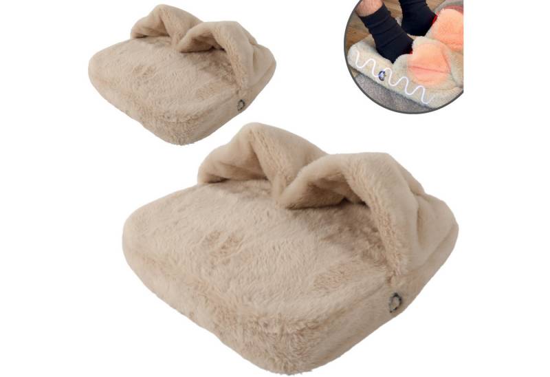 Venteo Fußmassagegerät Confort Foot Massager, Spar Set 2-tlg., 1er oder 2er Pack, Fußwärmer elektrisch mit Massage vibration von Venteo