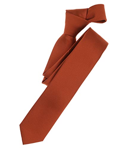 Venti Krawatte uni Dunkelorange Einheitsgröße von Venti