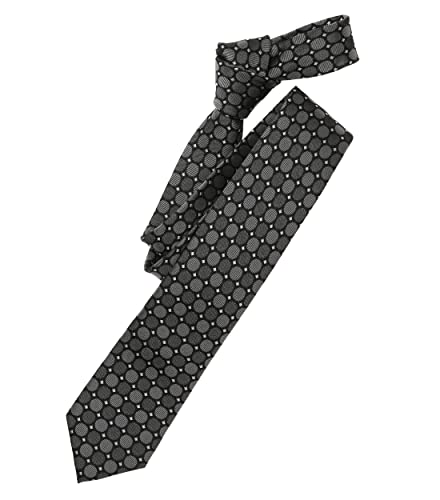 Venti Krawatte gemustert Dunkelgrau Einheitsgröße von Venti