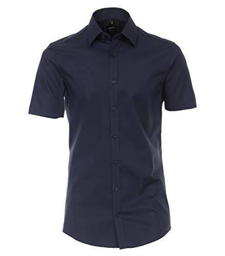 Venti Businesshemd Kurzarm Uni Body Fit von Venti