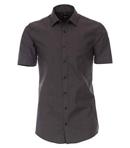 Venti Businesshemd Kurzarm Uni Body Fit von Venti