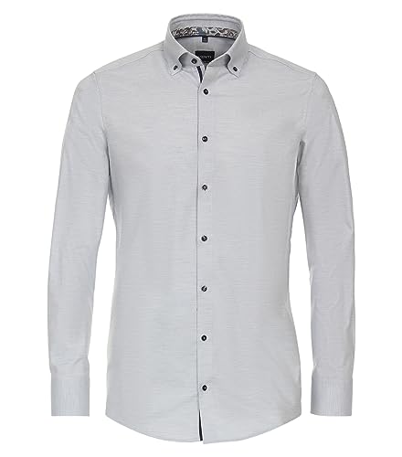 Venti Businesshemd Uni Modern Fit Hellgrau 42 Venti Businesshemd Uni Modern Fit Hellgrau 42 von Venti