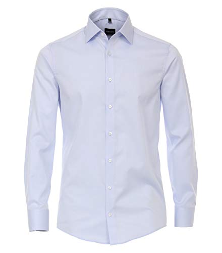 Venti Businesshemd extra langer Arm 72cm Uni Modern Fit Hellblau 48 Venti Businesshemd extra langer Arm 72cm Uni Modern Fit Hellblau 48 von Venti