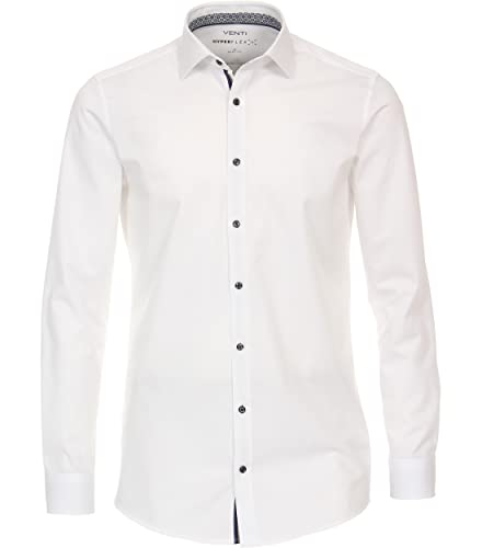 Venti Businesshemd Hyperflex Uni Body Fit Weiß 39 von Venti