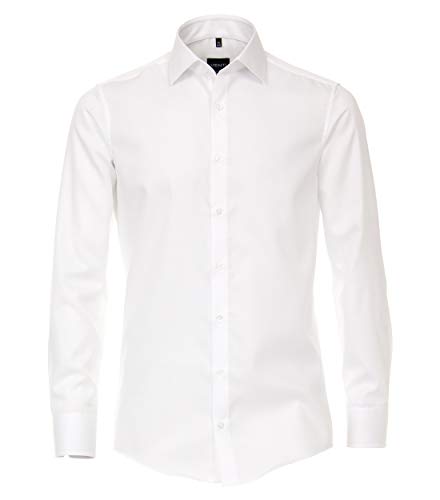 Venti Businesshemd Uni Modern Fit Weiß 38 von Venti