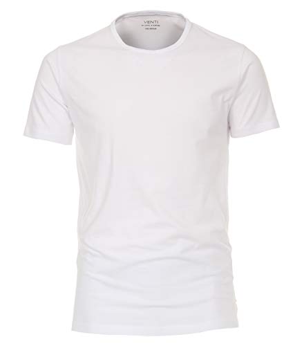 Venti T-Shirt Doppelpack Uni Weiß M von Venti