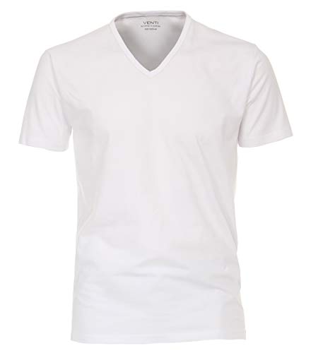 Venti T-Shirt Doppelpack Uni Weiß XL von Venti