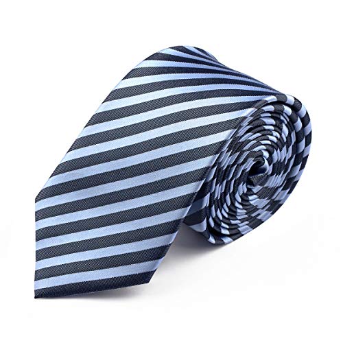 Venti Krawatte Überlänge blau gestreift, Einheitsgroesse:one Size von Venti