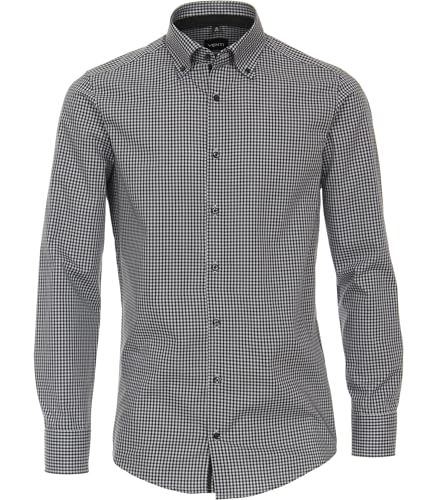 Venti - Modern Fit - Herren Hemd (123942400), Größe:45, Farbe:Anthrazit (750) von Venti