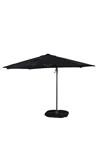 Venture Home Leeds Umbrella 3m - Black/Black von Venture Home