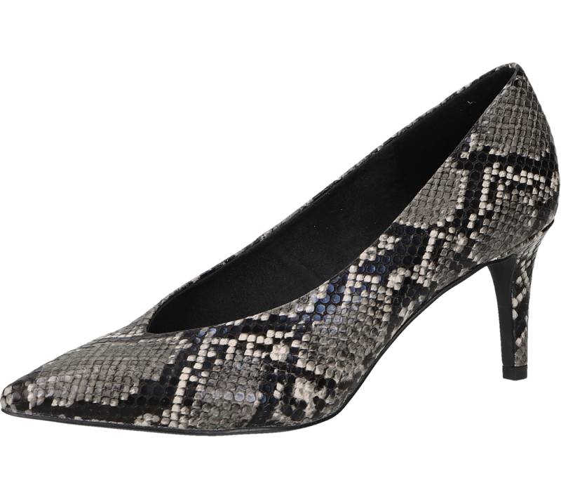 Venturini Milano High Heels gemusterte Damen Abend-Sandaletten mit Stiletto-Absatz 1031228 Schwarz von Venturini Milano