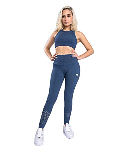 Venum Damen Sparring Seamless 7/8 Leggings, Marineblau, Large von Venum