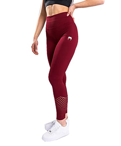 Venum Damen Sparring Seamless Leggings, burgunderfarben, Small von Venum