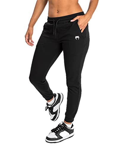 Venum Damen Venum Essential Joggers - Black Sweatpants, Schwarz, M EU von Venum