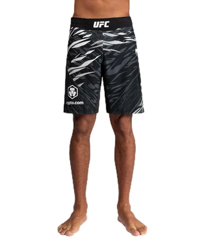 Venum Herren Authentische UFC Fusion Night Fight Lange Passform Shorts, Schwarz, X-Small Long von Venum