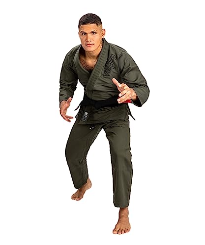 Venum Herren Contender 2.0 Brazilian Jiu Jitsu Khaki Gi, A2 von Venum